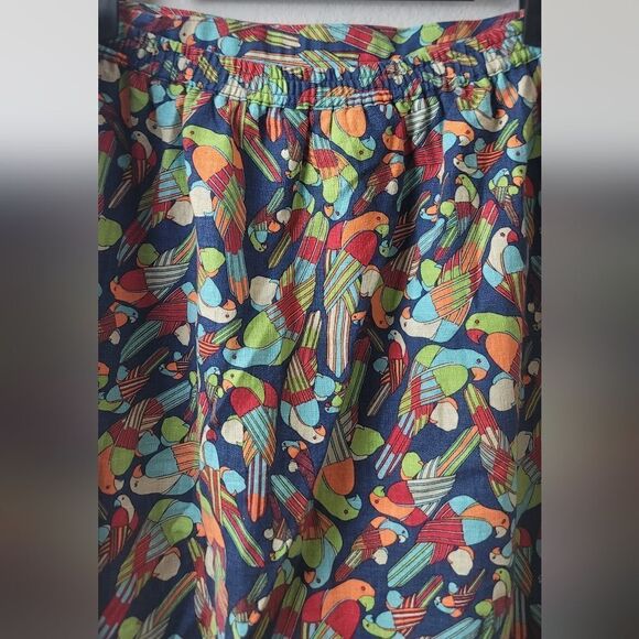 TERRY LEWIS Parrot Print Skirt - Picture 6 of 8